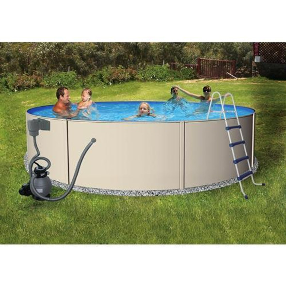 Bluewave 24’ Round 52” Blue Lagoon Pool Package - NB1067