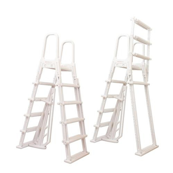Above Ground A-Frame Flip Up Pool Ladder Above Ground A-Frame Flip Up Pool Ladder
