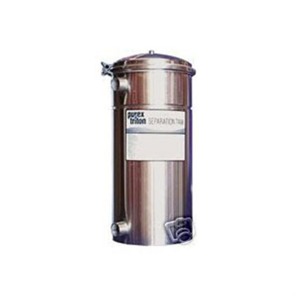 Pentair PacFab 2" Stainless De Separation Tank For Filter Up To 72 Sq ft