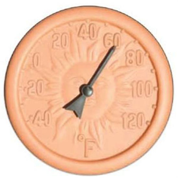 Poolmaster Outdoor Terra Cotta Thermometer Sun - PM52515 Poolmaster Outdoor Terra Cotta Thermometer Sun - PM52515