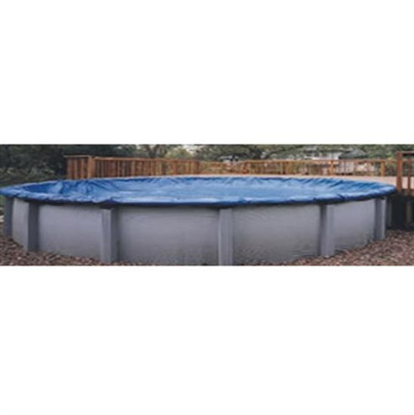 Arctic Armor 18' x 34' Oval Above Ground Winter Cover - 4 ft Overlap - 20 Yr Warranty