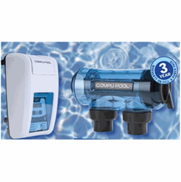 Compu Pool Above-Ground Pool Salt Water Chlorine Generator 16K Gallon