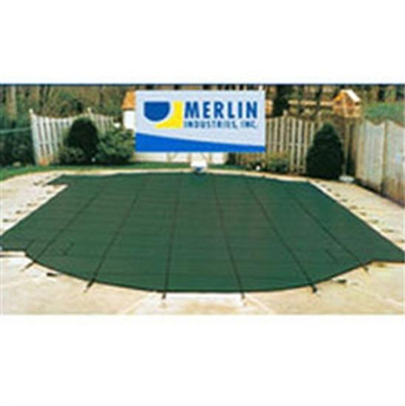 Merlin DuraMesh 20' x 40' Rectangular Safety Cover - Green