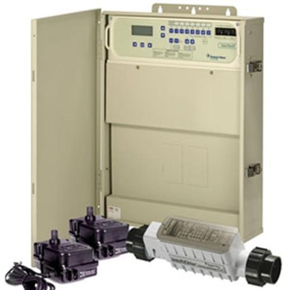 Pentair EasyTouch Pool and Spa Automation w- Salt Water Chlorinator 4PSC-IC20- 20,000 Gallons w- 2 Actuators Pentair EasyTouch Pool and Spa Automation w- Salt Water Chlorinator 4PSC-IC20- 20,000 Gallons w- 2 Actuators