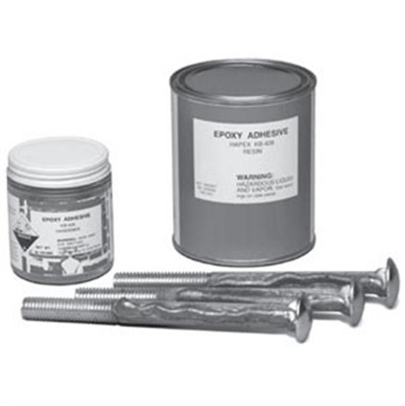 SR Smith Epoxy Kit with Three 5-8" Bolts