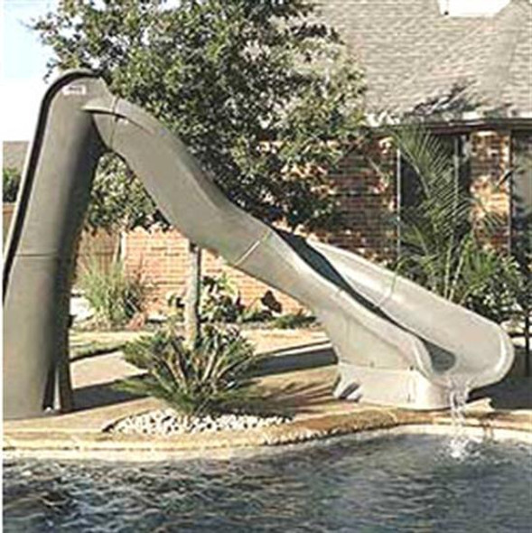 SR Smith Turbo Twister Pool Slide Right Turn Sandstone - 688-209-58123 SR Smith Turbo Twister Pool Slide Right Turn Sandstone - 688-209-58123