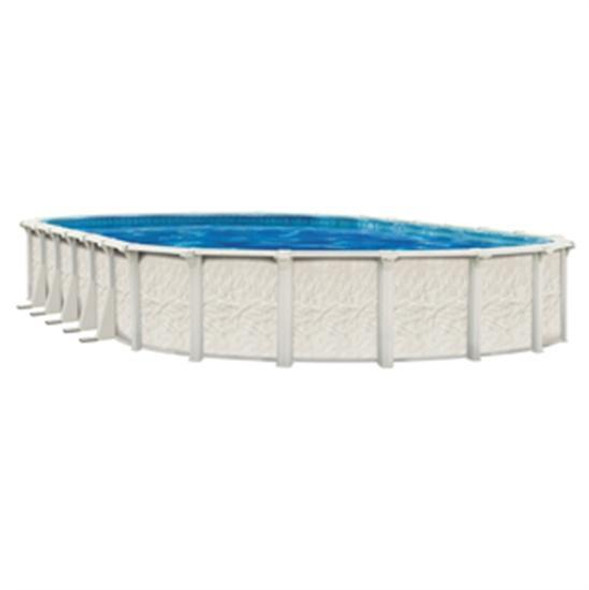 Wilbar International St. Tropez 15' x 30' Oval 54" Resin Pool with 8.5" Top Seat - AG-PR-2040