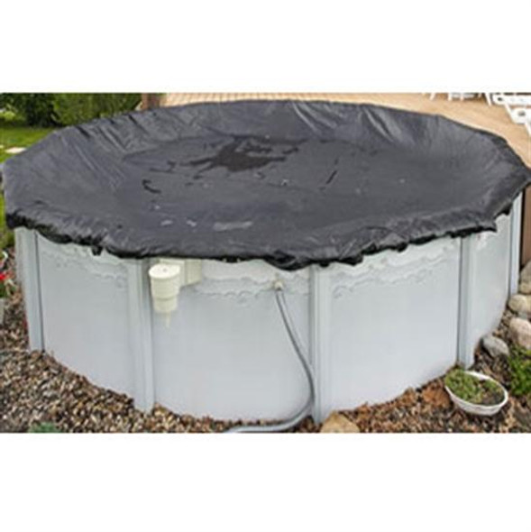 Above-Ground Rugged Mesh Winter Cover -Pool Size: 15' x 30' Oval- Arctic Armor 8 Yr Warranty