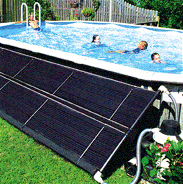 Smart Pool Sun Heater Solar Heating System for Above Ground Pools 4 x 20 Panel up to 24' Round - SPSH0024