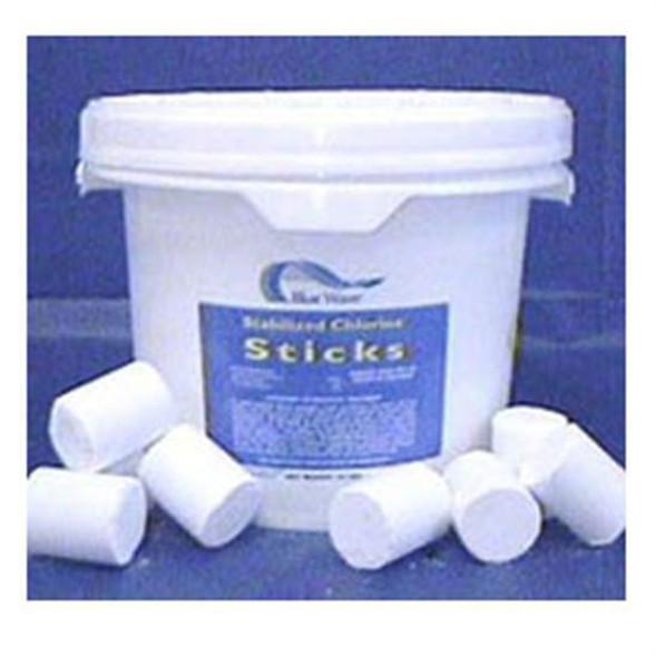 8 oz. Tri-Chlor Chlorine Sticks 10 lb. Pail