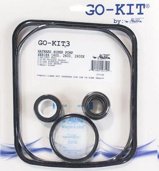 Aladdin Standard Repair Kit For Hayward Super Pump Series - GO-KIT3