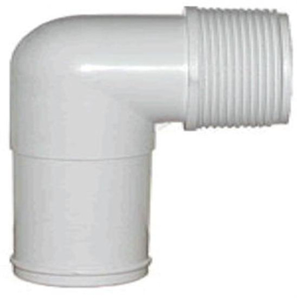Hayward 1.5" MPT X Hose 90 Degree Elbow Smooth Adapter Hayward 1.5" MPT X Hose 90 Degree Elbow Smooth Adapter