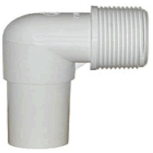 Hayward Hose Adapter Elbow 1.5" MPT X 1.25" Hose Smooth