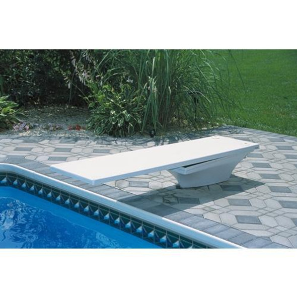 SR Smith Flyte-Deck Stand with 10' Fibre-Dive Board - Pewter Gray