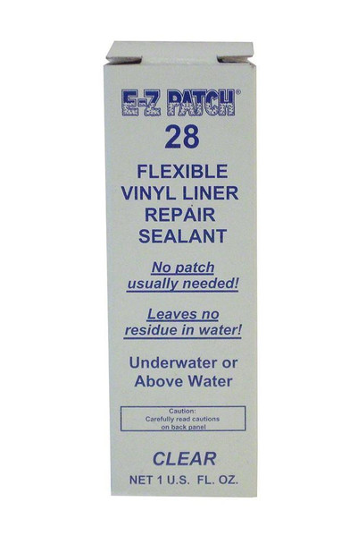 EZ-Patch 28 Clear Vinyl Liner Underwater Repair Sealant