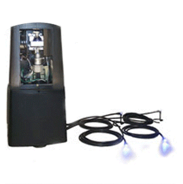 Fiber Optic Lighting Kit for Pool up to 14' x 28' Rect. with 75w light source - 30 Strand