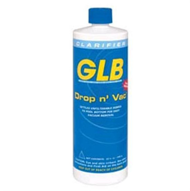 GLB Drop N Vac Non Alum Clarifier 1 Quart - 1 Bottle