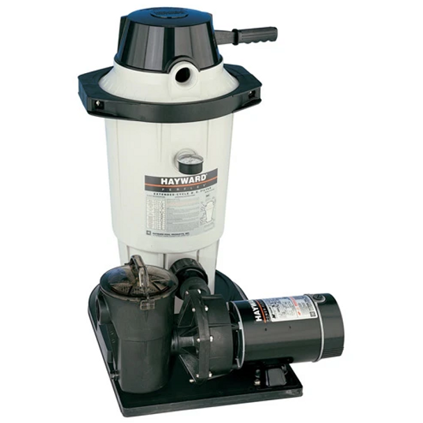 Hayward 1 HP Matrix Pump and EC40 Perflex Filter System with Base and Hose - W3EC40C92S