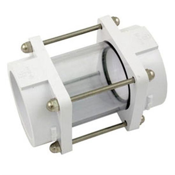 Hayward Inlight Sight Glass Horizontal ABS - 2" SKT Hayward Inlight Sight Glass Horizontal ABS - 2" SKT