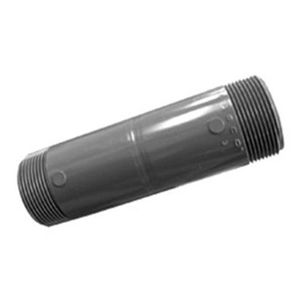 Lasco 1.5" x 10" Threaded Nipple Gray - Schedule 8