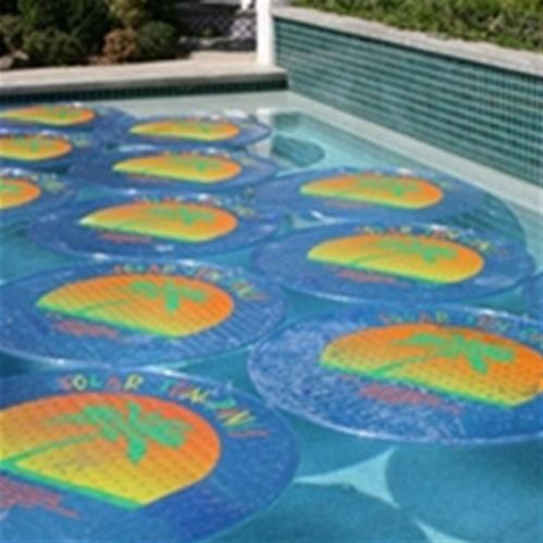 Solar Sun Rings for 15' x 30' Oval A-G Pools - 9 Solar Rings