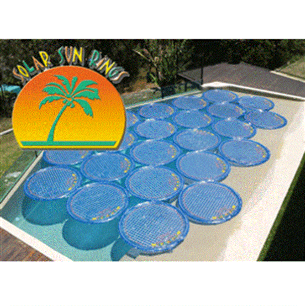 Solar Sun Rings for 30' Round A-G Pools - 18 Solar Rings