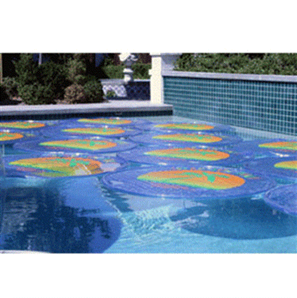 Solar Sun Rings w- Water Anchors for 21' Round A-G Pools - 9 Solar Rings