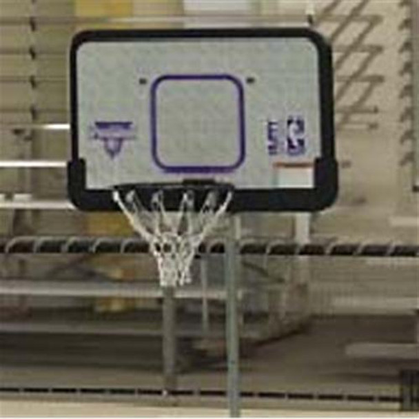 SR Smith Backboard, Rim and Net with Hardware for Single Post Basketball