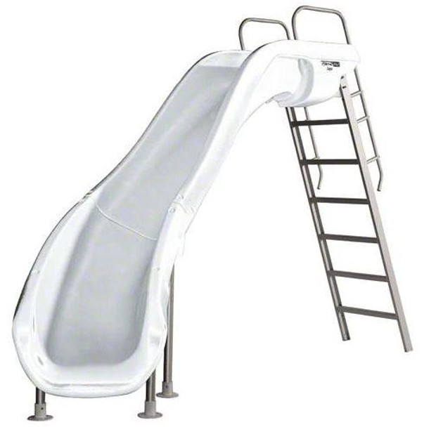 SR Smith Rogue 2 Pool Slide White Left Curve - 610-209-5822