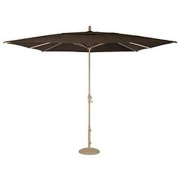 Adriatic 6.5' x 10' Rectangular Autotilt Umbrella - Champagne Linen