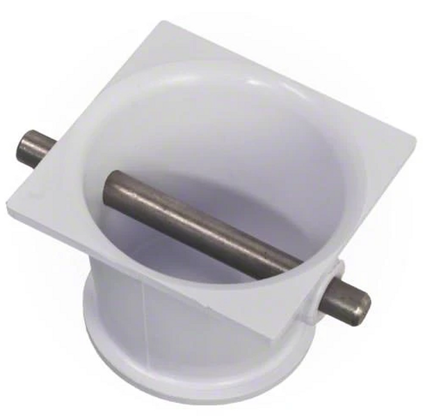 Custom Molded Products Parts Anchor Cup with Stainless Steel Bar 542044 White - 25568-000-000