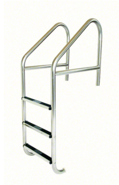 S.R. Smith 29" Standard Crossbrace Plus SS 3 Step Ladder .065" Wall - 10124