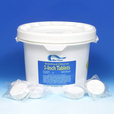 3" Tri-Chlor Chlorine Tablets 50 lb. Pail