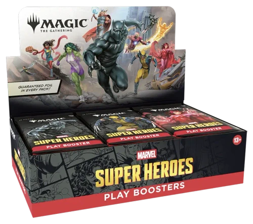 Marvel Super Heroes Play Booster Box