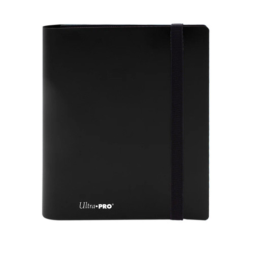 4-Pocket Eclipse Portfolio 160 - Jet Black — card binder