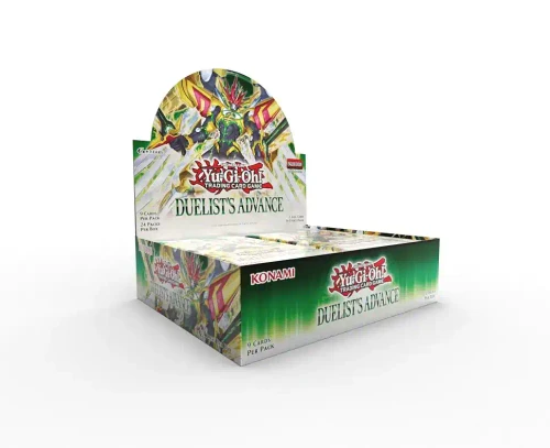 Yu-Gi-Oh! Duelist's Advance Booster Box — sealed booster box packaging