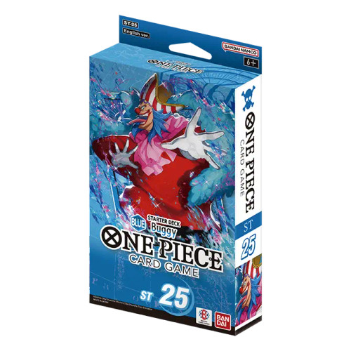 One Piece Card Game Starter Deck Blue - Buggy [ST25] — starter deck/kit box