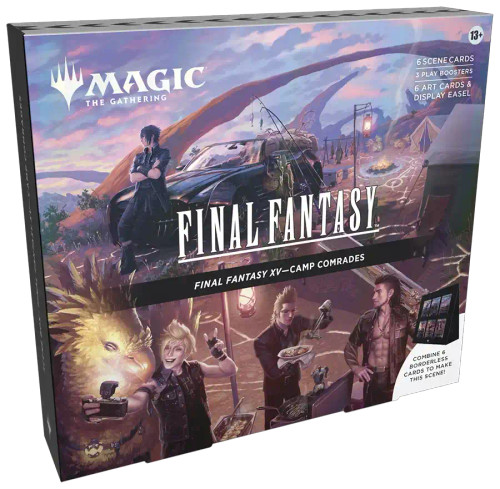 Magic: The Gathering Final Fantasy™ Scene Box - Camp Comrades — scene box packaging