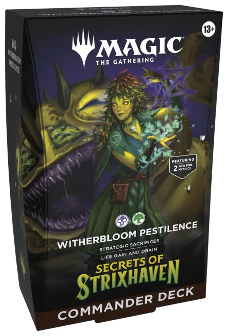 Secrets of Strixhaven Commander Deck - Witherbloom Pestilence