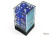 Translucent Blue/white 16mm d6 Dice Block (12 dice)