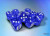 Translucent Blue/white 16mm d6 Dice Block (12 dice) — additional product photo