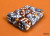 Gemini Copper-Steel/White 16mm d6 Dice Block (12pcs)