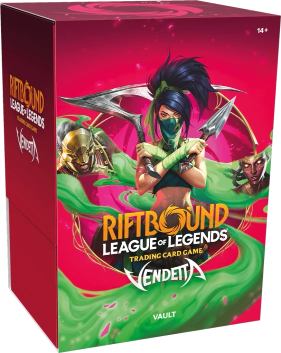 Riftbound: League of Legends TCG Vendetta Vault — vault box