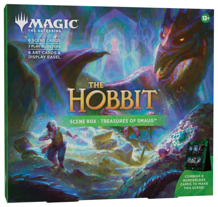 Magic: The Gathering The Hobbit Scene Box - Treasures of Smaug — scene box packaging