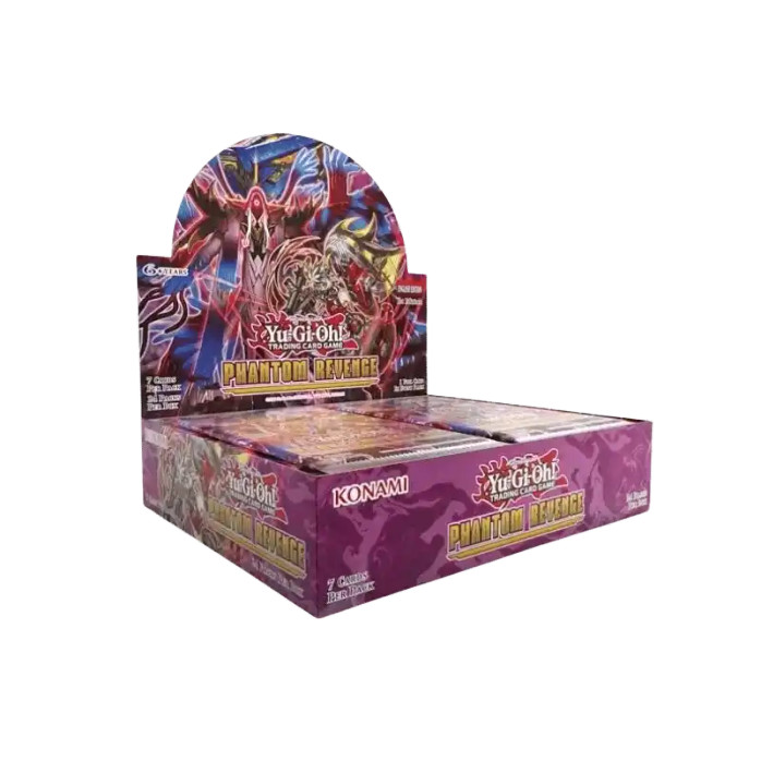 Yu-Gi-Oh! Phantom Revenge Booster Box — sealed booster box packaging