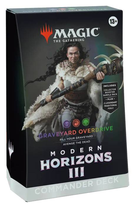 Magic: The Gathering Modern Horizons 3 Commander Deck - Graveyard Overdrive — Commander deck box