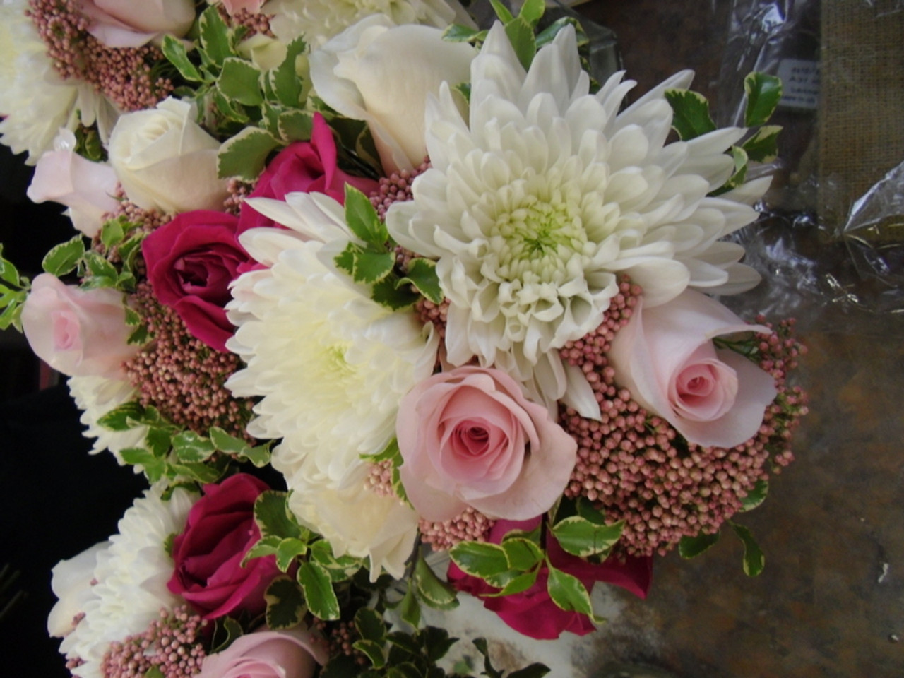 Wedding Bridal Bouquet Artificial Flowers Elegant Flower Arrangements Bridal