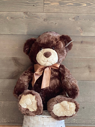 Big brown plush bear 