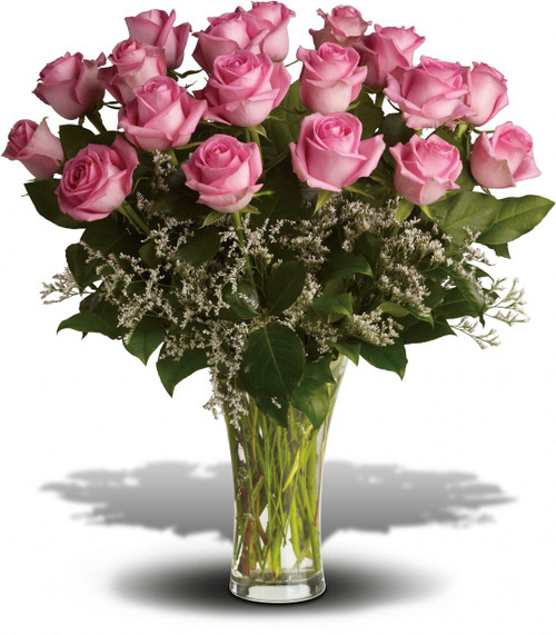 2 Dozen Pink Roses-Gorgeous!