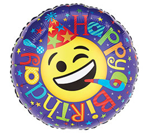 Happy Birthday Mylar Balloon.